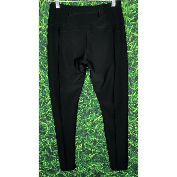 Athleta Stellar Tight Commute Work Travel Black XS Pants #870815 Zip Pockets - Picture 5 of 6